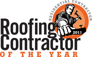 Residential Roofing Contractor Of The Year award logo