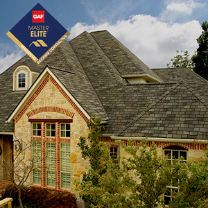 Chandlers Roofing GAF Master Elite Roofing Catalog - GAF designer roofing system with Master Elite logo on top
